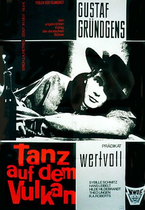 Der Tanz auf dem Vulkan - German Movie Poster (thumbnail)