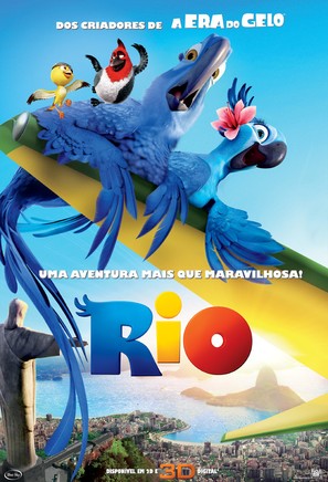 Rio - Brazilian Movie Poster (thumbnail)