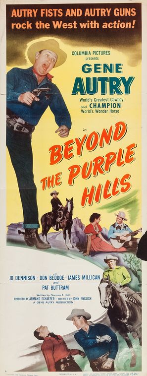 Beyond the Purple Hills - Movie Poster (thumbnail)