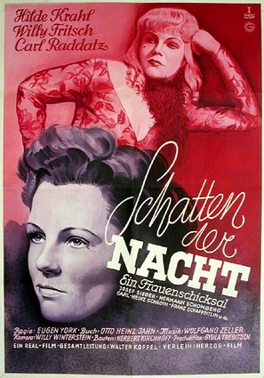 Schatten der Nacht - German Movie Poster (thumbnail)