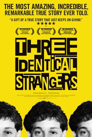 Three Identical Strangers - British Movie Poster (thumbnail)