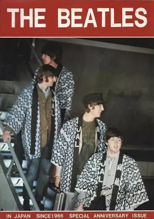 The Beatles in Japan Poster