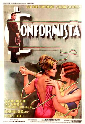 Il conformista - Italian Movie Poster (thumbnail)
