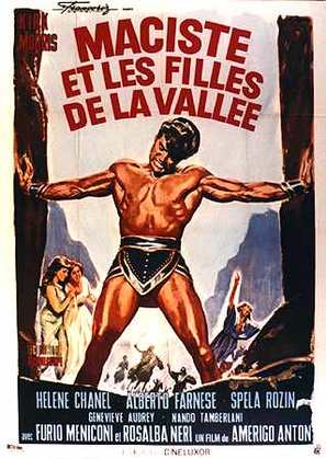 La valle dell&#039;eco tonante - French Movie Poster (thumbnail)