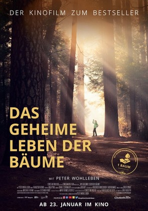 Das geheime Leben der B&auml;ume - German Movie Poster (thumbnail)