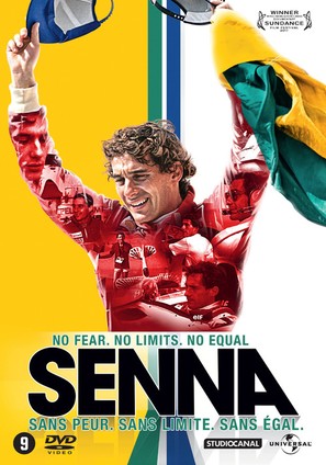 Senna - Dutch DVD movie cover (thumbnail)