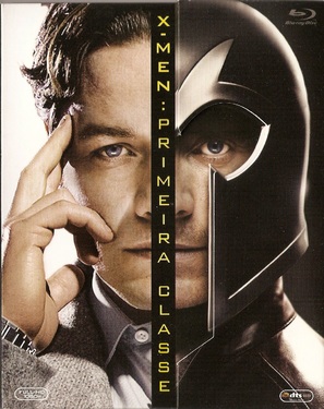 X-Men: First Class - Brazilian Blu-Ray movie cover (thumbnail)