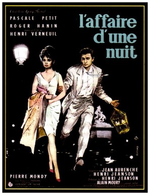 Affaire d&#039;une nuit, L&#039; - French Movie Poster (thumbnail)