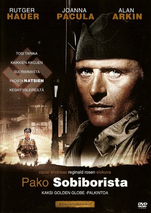 Escape From Sobibor - Finnish DVD movie cover (thumbnail)