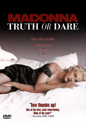 Madonna: Truth or Dare - DVD movie cover (thumbnail)