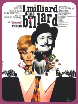 Un milliard dans un billard - French Movie Poster (thumbnail)