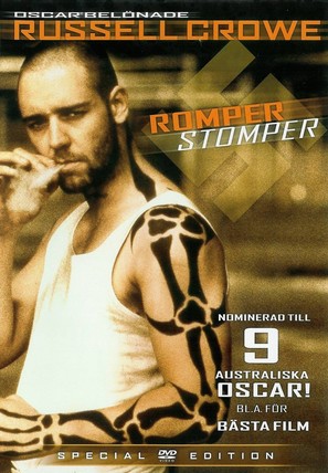 Romper Stomper - Swedish DVD movie cover (thumbnail)