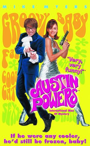 Austin Powers: International Man of Mystery - VHS movie cover (thumbnail)