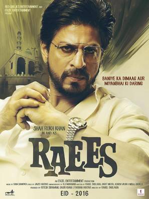 Raees - Indian Movie Poster (thumbnail)