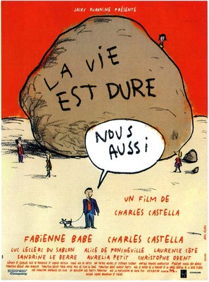La vie est dure, nous aussi - French Movie Poster (thumbnail)
