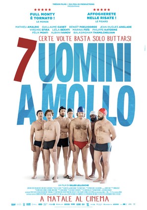 Le grand bain - Italian Movie Poster (thumbnail)