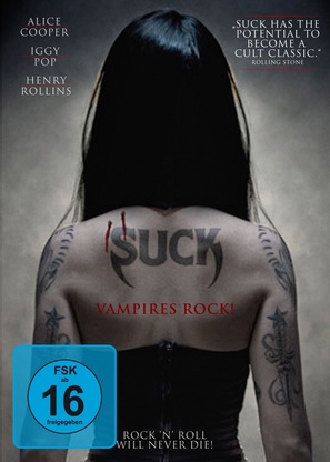 Suck - German DVD movie cover (thumbnail)