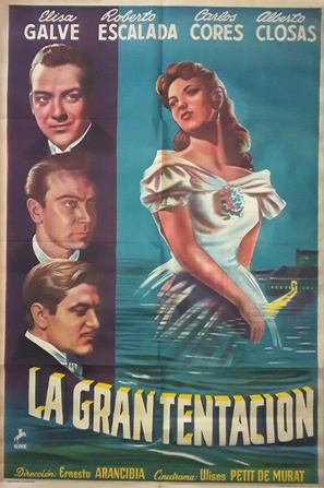 La gran tentaci&oacute;n - Argentinian Movie Poster (thumbnail)