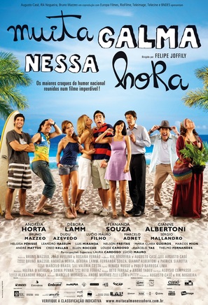Muita Calma Nessa Hora - Brazilian Movie Poster (thumbnail)