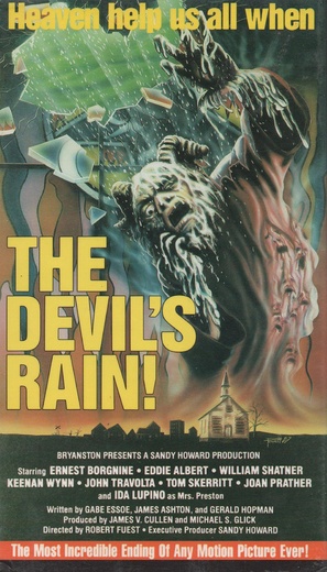 The Devil&#039;s Rain - VHS movie cover (thumbnail)