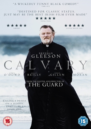 Calvary - British DVD movie cover (thumbnail)