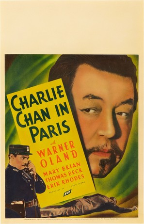 Charlie Chan in Paris - Movie Poster (thumbnail)