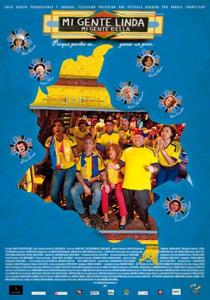 Mi gente linda, mi gente bella - Colombian Movie Poster (thumbnail)