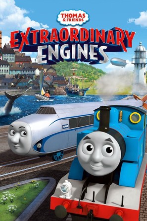 Thomas &amp; Friends: Extraordinary Engines - British DVD movie cover (thumbnail)