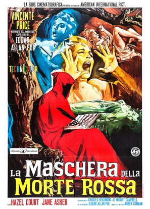 The Masque of the Red Death - Italian Movie Poster (thumbnail)