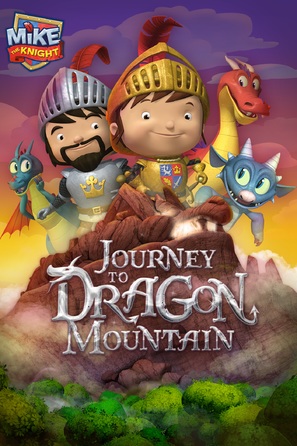 Mike the Knight: Journey to Dragon Mountain - British DVD movie cover (thumbnail)