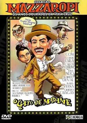 O Gato de Madame - Brazilian DVD movie cover (thumbnail)