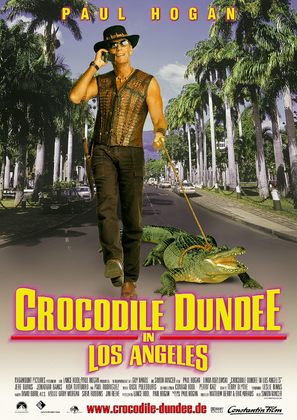 Crocodile Dundee in Los Angeles - German Movie Poster (thumbnail)