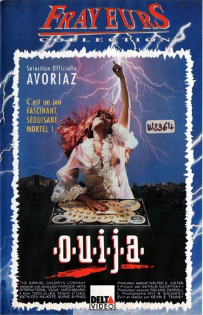 Witchboard - French VHS movie cover (thumbnail)