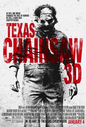 Texas Chainsaw Massacre 3D - Movie Poster (thumbnail)