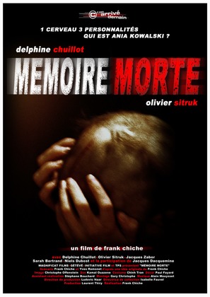 M&eacute;moire morte - French Movie Poster (thumbnail)