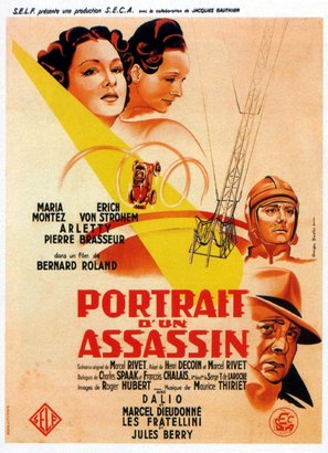 Portrait d&#039;un assassin - French Movie Poster (thumbnail)