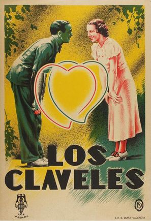 Los claveles - Spanish Movie Poster (thumbnail)