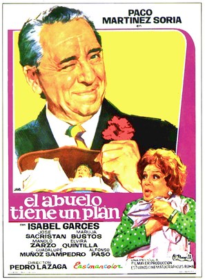Abuelo tiene un plan, El - Spanish Movie Poster (thumbnail)