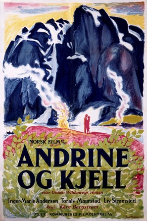 Andrine og Kjell - Norwegian Movie Poster (thumbnail)