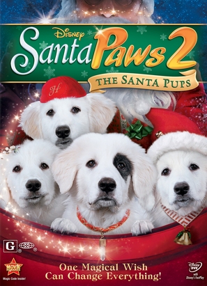 Santa Paws 2: The Santa Pups - DVD movie cover (thumbnail)