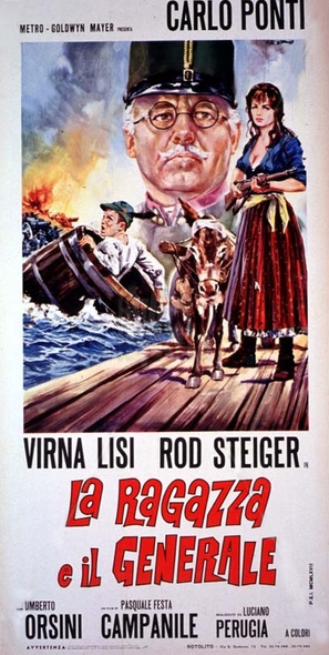 La ragazza e il generale - Italian Movie Poster (thumbnail)