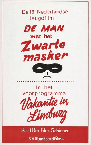 De man met het zwarte masker - Dutch Movie Poster (thumbnail)