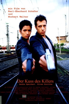 Der Ku&szlig; des Killers - German Movie Poster (thumbnail)
