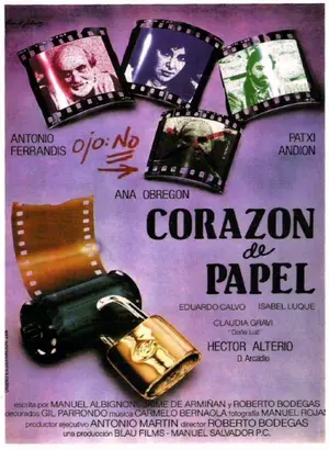 Corazón de papel Poster