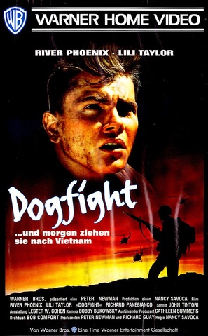 Dogfight - German VHS movie cover (thumbnail)