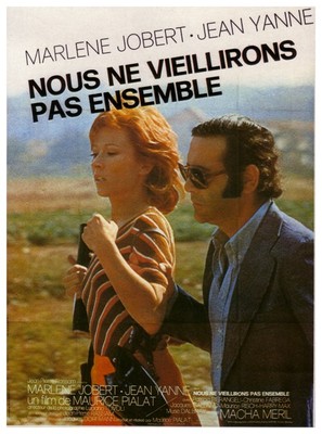 Nous ne vieillirons pas ensemble - French Movie Poster (thumbnail)