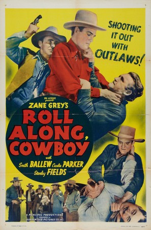 Roll Along, Cowboy - Re-release movie poster (thumbnail)