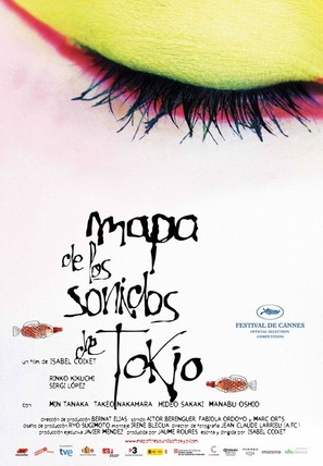 Map of the Sounds of Tokyo - Spanish Movie Poster (thumbnail)