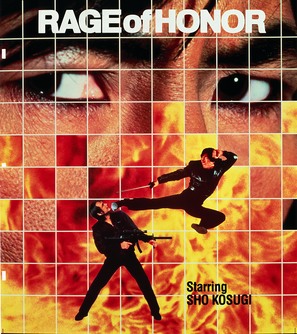 Rage of Honor - Blu-Ray movie cover (thumbnail)