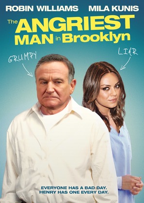 The Angriest Man in Brooklyn - Canadian DVD movie cover (thumbnail)